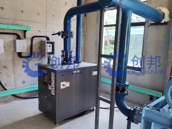 韓國南元拓博空氣懸浮鼓風機常州調(diào)試現(xiàn)場